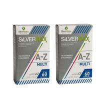 Kit 2 Vitaminas 60 Comp. Polivitamínico A-Z Multi SilverMax Kit 2 Vitaminas 60 Comp. Polivitamínico A-Z Multi SilverMax