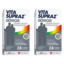 Kit 2 Vitaminas Vita Supraz Sênior 60Cpr - União Química