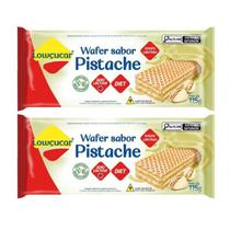 Kit 2 Wafer Sabor Pistache Lowçucar Zero Lactose Diet 115g Kit 2 Wafer Sabor Pistache Lowçucar Zero Lactose Diet 115g