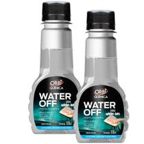 Kit 2 Water Off Cristalizador De Vidros Repele Água Orbi 100ml