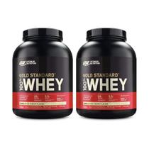 Kit 2 Whey Gold Standard Optimum Nutrition 5LB (2.27kg) Baunilha