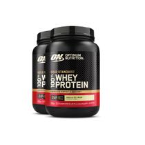 Kit 2 Whey Gold Standard Optimum Nutrition Baunilha 899g Kit 2 Whey Gold Standard Optimum Nutrition Baunilha 899g