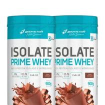 Kit 2 Whey Isolate Primer 900g Chocolate Bodyaction