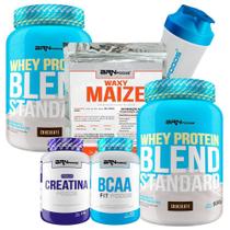 Kit 2 Whey Protein Blend 900G+ Bcaa 100G