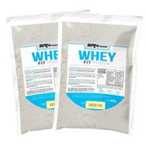 Kit 2 Whey Protein Fit Foods 500G
