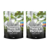 Kit 2 Whey Protein Grassfed 900G Puravida