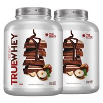 Kit 2 Whey Protein Isolado Chocolate Avela 1.8Kg True Source Kit 2 Whey Protein Isolado Chocolate Avela 1.8Kg True Source