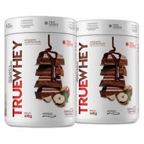 Kit 2 Whey Protein Isolado Chocolate Avela 418g True Source