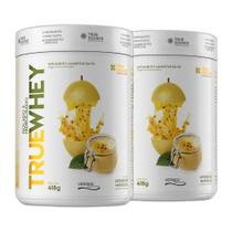 Kit 2 Whey Protein Isolado Mousse Maracuja 418g True Source