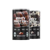 Kit 2 Whey Protein Renova Be Ácido Hialurônico Suplemento