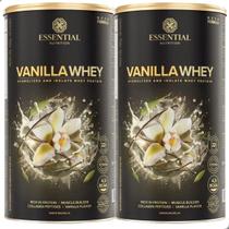 Kit 2 Whey Protein Vanilla 375g Essential Nutrition