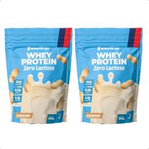 Kit 2 Whey Zero Lactose 900g New Nutrition
