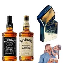 Kit 2 Whisky com 1 Isqueiro Jack Daniel's Original MAIS VENDIDO - JACK DANIELS