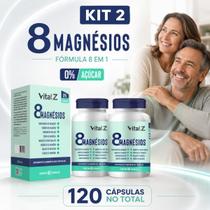 kit 2 x 8 Magnésios 8 Em 1 Vital Z kit 2 x 8 Magnésios 8 Em 1 Vital Z