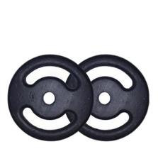 Kit 2 X Anilhas Super Premium De 5Kg Ferro Pintada