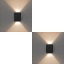 Kit 2 x Arandela Parede Effekt 8W 3000K STH6731/30 Stella Kit 2 x Arandela Parede Effekt 8W 3000K STH6731/30 Stella