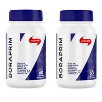 Kit 2 X Boraprim (Óleo de Borragem) 60 Caps Vitafor