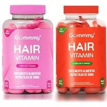 Kit 2 x Gummy Hair Tutti Frutti & Melancia 120 Unidades Kit 2 x Gummy Hair Tutti Frutti & Melancia 120 Unidades