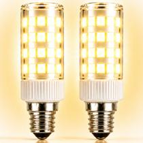 Kit 2 x Lâmpadas LED E14 3000K 5 Watts Halopim Halógena Bivolt 110v 220v