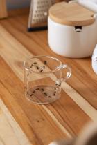 Kit 2 Xícaras Canecas Vidro Borossilicato Resistente ao Calor Bug 125 ML Lyor Kit 2 Xícaras Canecas Vidro Borossilicato Resistente ao Calor Bug 125 ML Lyor