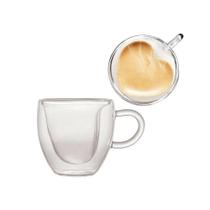 Kit 2 Xícaras para Café Coração Lyor 80ml