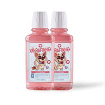 Kit 2 Xô Bafinhos: Tratamento para Mau Hálito, Tártaro, Cárie, Gengivite e Placa - 250 ML