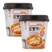 Kit 2 Yopokki Copo Bolinho de Arroz Coreano Queijo Topokki Cheese - Yopokki Young Poong