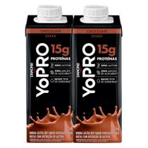 Kit 2 YoPRO Bebida Láctea UHT Chocolate 15g de proteínas 250ml