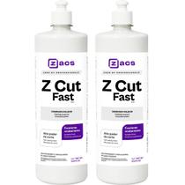 Kit 2 Z-cut Polidor De Corte Zacs Fast Automotivo 1 Litro Etapa 1 Kit 2 Z-cut Polidor De Corte Zacs Fast Automotivo 1 Litro Etapa 1