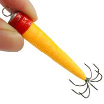 Kit 2 Zangarilho Pesca Lula 7cm 30 Gr Com Chumbo