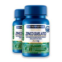 Kit 2 Zinco Catarinense 30 Cápsulas