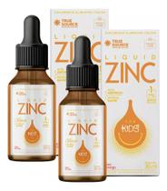 Kit 2 Zinco Zinc Liquido 30ml Kids True Source Em Gotas Kit 2 Zinco Zinc Liquido 30ml Kids True Source Em Gotas