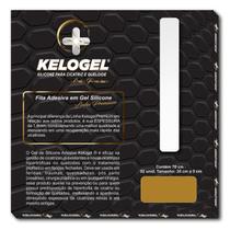 Kit 20 - 2 fitas de silicone de 70cm kelogel premium 1.8mm