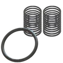 Kit 20 Anéis Vedação Borracha Preto Para Tubo PVC Esgoto 50mm Fortlev Kit 20 Anéis Vedação Borracha Preto Para Tubo PVC Esgoto 50mm Fortlev