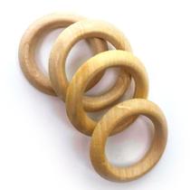 Kit 20 Anel Para Guardanapo Argola Madeira Prendedor Oferta