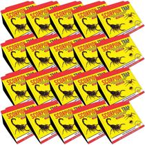 Kit 20 armadilha adesiva scorpion trap para escorpiões e insetos rasteiros