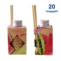Kit 20 Aromatizador de Ambiente 100ml Difusor Vareta Perfumado Cheiroso Marca Luz Aromas - Envio Já