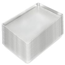 Kit 20 Assadeiras 60X40x4,5cm Rio Pao Doce Plana Lisa Aluminio Estampada - Imeca Kit 20 Assadeiras 60X40x4,5cm Rio Pao Doce Plana Lisa Aluminio Estampada - Imeca