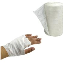 Kit 20 Atadura Rayon Para Queimaduras E Lesoes Corpo Faixa 7,5cmx 5m Unicenter