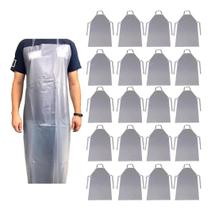Kit 20 Avental De Vinil Pvc Transparente 1,20x0,70 Brascamp Kit 20 Avental De Vinil Pvc Transparente 1,20x0,70 Brascamp