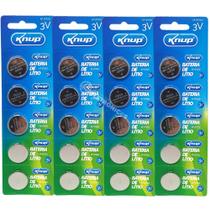 Kit 20 Bateria Botão Lítio Cr2032 3v Para Calculadora Câmeras Relogio KPBT2032 Kit 20 Bateria Botão Lítio Cr2032 3v Para Calculadora Câmeras Relogio KPBT2032