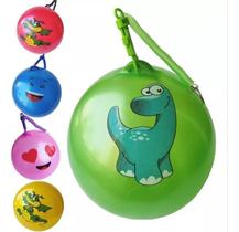 Kit 20 Bolas De Vinil Cordão Mola Inflável Lembrancinha