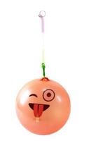 Kit 20 Bolas Vinil Com Mola Encaracolada Festa Brinquedo