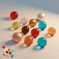 Kit 20 Bolinhas Explosivas Aromáticas Para Massagens Sensual Transparente