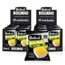 Kit 20 Bolinho de Fubá BELIVE Zero Gluten e Lactose 40g Kit 20 Bolinho de Fubá BELIVE Zero Gluten e Lactose 40g