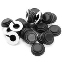 Kit 20 borrachas batentes silicone portas capos antichoque Kit 20 borrachas batentes silicone portas capos antichoque