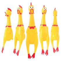 Kit 20 Brinquedos Pet Mordedor Borracha Frango Galinha para cães cachorros Pets - Pequeno Kit 20 Brinquedos Pet Mordedor Borracha Frango Galinha para cães cachorros Pets - Pequeno