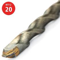 Kit 20 Broca Widea 6mm Para Concreto Beltools