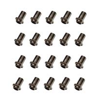 Kit 20 Bucha Afinação Para Canoa Bateria Com Pescoço 6mm M6 Kit 20 Bucha Afinação Para Canoa Bateria Com Pescoço 6mm M6