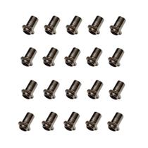 Kit 20 Bucha Afinação Para Canoa Bateria Com Pescoço 6Mm M6 - Spanking Kit 20 Bucha Afinação Para Canoa Bateria Com Pescoço 6Mm M6 - Spanking